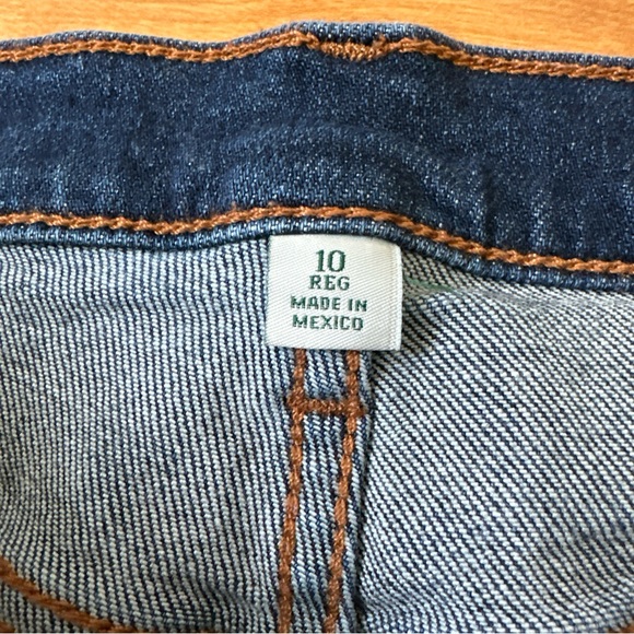 L.L Bean Women’s Jeans High-rise Mini Boot Jean Size 10 Regular - Picture 6 of 13